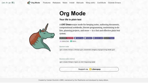Org Mode